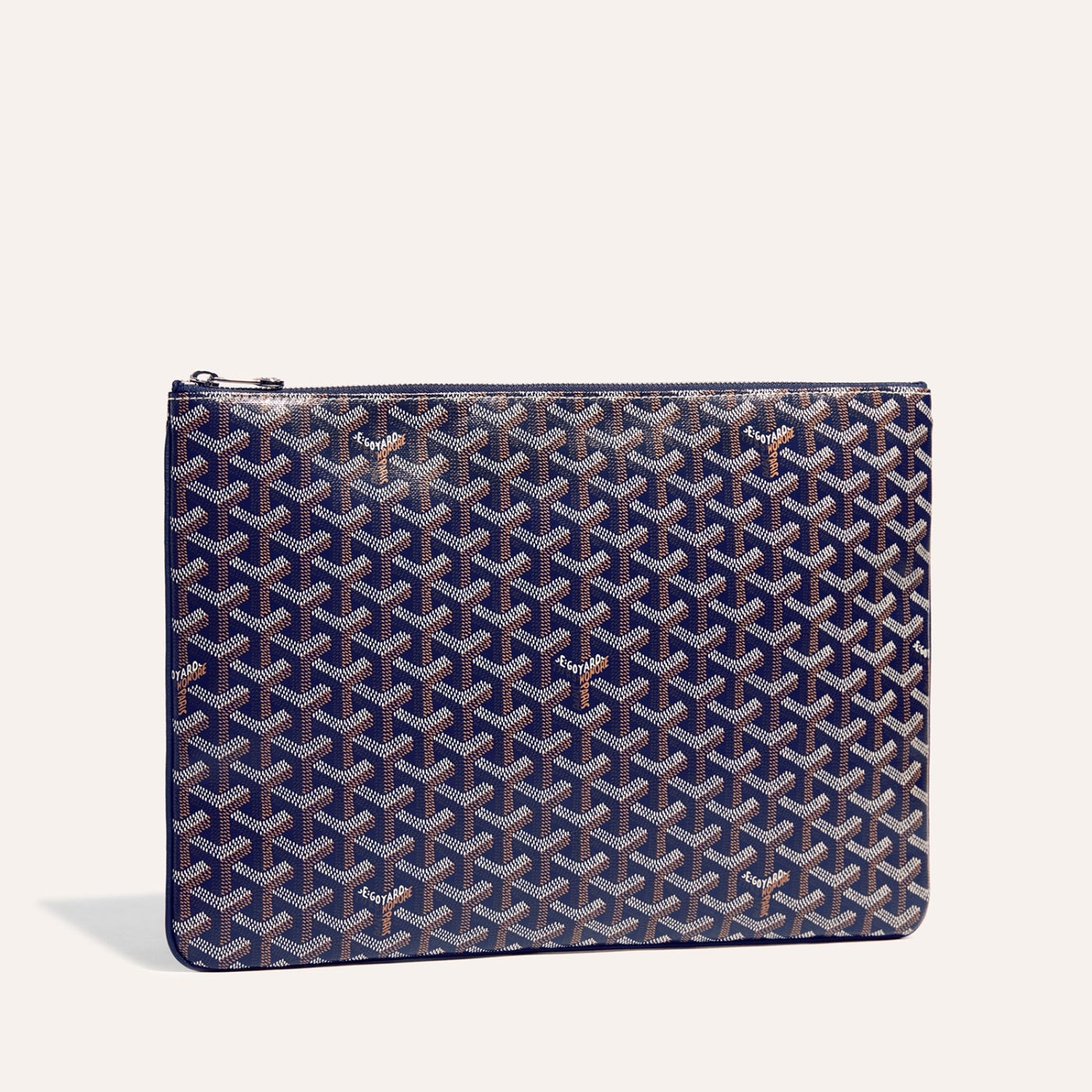 Goyard Senat MGM Pouch Navy Blue - Image 1
